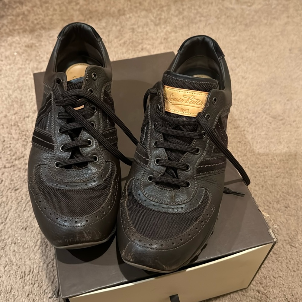 Vintage Louis Vuitton sneakers. Original box. Collectors item.